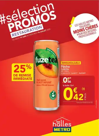 METRO FUZETEA Pêche offre