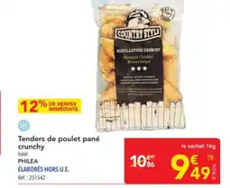 METRO PHILEA Tenders de poulet pané crunchy offre