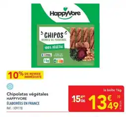METRO HAPPYVORE Chipolatas végétales offre