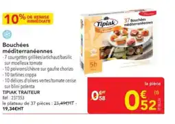 METRO Bouchées méditerranéennes offre