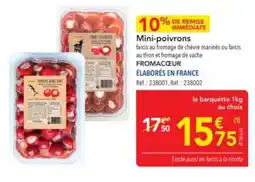 METRO Mini-poivrons offre