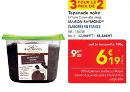 METRO Tapenade noire offre