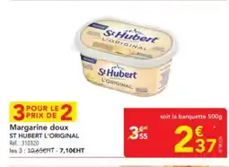 METRO ST HUBERT Margarine doux offre