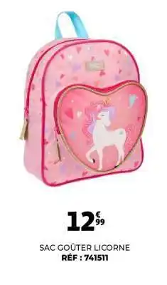 Auchan SAC GOÛTER LICORNE offre