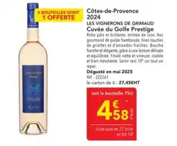 METRO Côtes-de-Provence 2024 offre