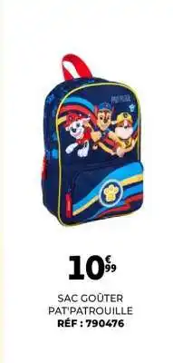 Auchan SAC GOÛTER PAT'PATROUILLE offre