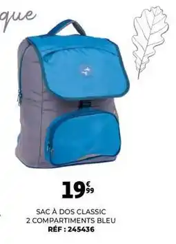 Auchan SAC À DOS CLASSIC offre