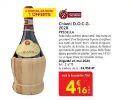 METRO PREDELLA Chianti D.O.C.G. 2020 offre
