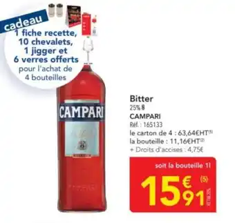 METRO CAMPARI Bitter offre