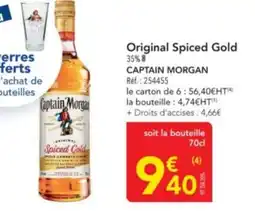 METRO CAPTAIN MORGAN Original Spiced Gold offre