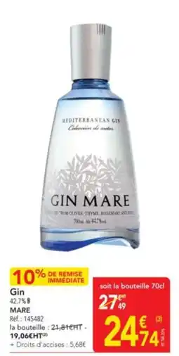 METRO MARE Gin offre