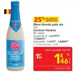 METRO DELIRIUM TREMENS Bière blonde pale ale offre