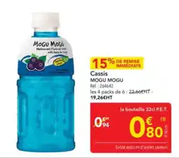 METRO MOGU MOGU Cassis offre