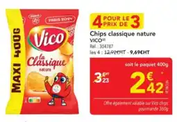 METRO VICO Chips classique nature offre