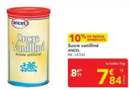 METRO ANCEL Sucre vanilliné offre