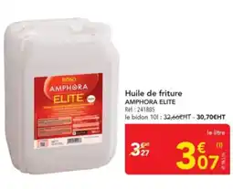 METRO AMPHORA ELITE Huile de friture offre