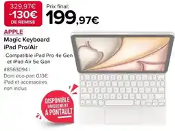 Costco APPLE Magic Keyboard iPad Pro/Air offre