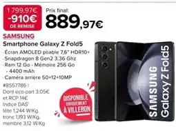 Costco SAMSUNG Smartphone Galaxy Z Fold5 offre