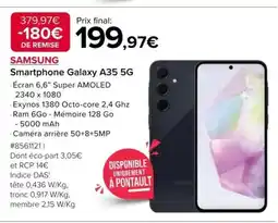 Costco SAMSUNG Smartphone Galaxy A35 5G offre