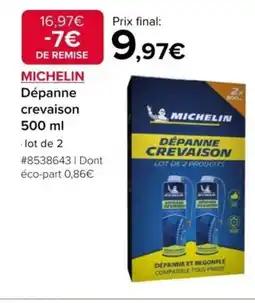 Costco MICHELIN Dépanne crevaison offre