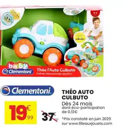 Stokomani Théo auto culbuto offre