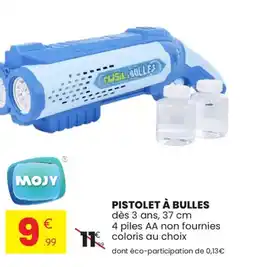 Stokomani Pistolet à bulles offre