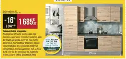 Bricorama Cuisine chêne et ardoise offre