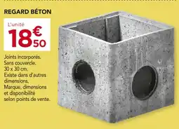 Gedimat Regard béton offre