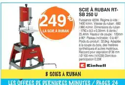 Chretien Matériaux Scie à ruban rt- sb 250 u offre