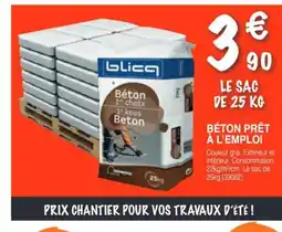 Chretien Matériaux Béton prêt à l'emploi offre