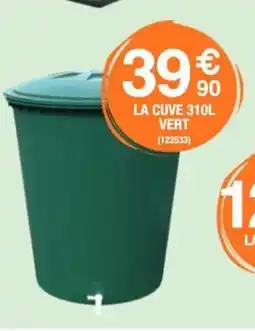 Chretien Matériaux La cuve vert offre