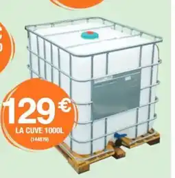 Chretien Matériaux La cuve offre