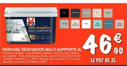 Chretien Matériaux Peinture rénovation multi-supports offre