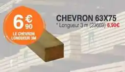 Chretien Matériaux Chevron offre