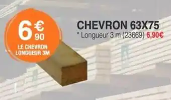 Chretien Matériaux Chevron offre