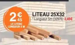 Chretien Matériaux Liteau offre