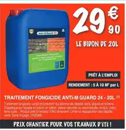 Chretien Matériaux Traitement fongicide anti-m guard offre
