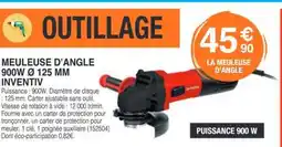 Chretien Matériaux Meuleuse d'angle 900w 125 mm inventiv offre
