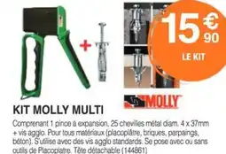 Chretien Matériaux Kit molly multi offre