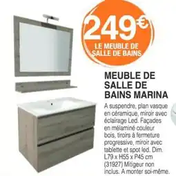Chretien Matériaux Meuble de salle de bains marina offre