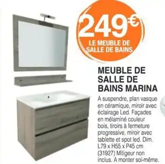 Chretien Matériaux Meuble de salle de bains marina offre