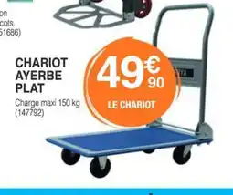 Chretien Matériaux Chariot ayerbe plat offre