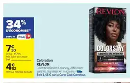 Cora x Carrefour REVLON Coloration offre