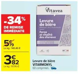 Cora x Carrefour VITARMONYL Levure de bière offre