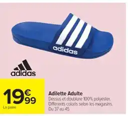 Cora x Carrefour ADIDAS Adilette Adulte offre