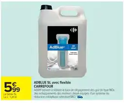 Cora x Carrefour CARREFOUR ADBLUE avec flexible offre