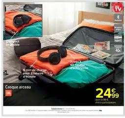 Cora x Carrefour JBL Casque arceau offre