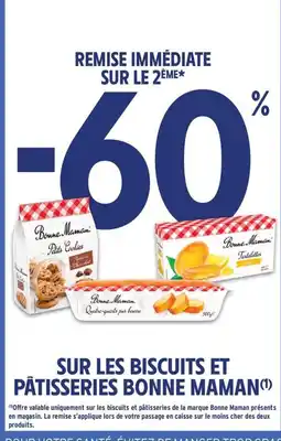 Intermarché Express BONNE MAMAN Sur les biscuits et pâtisseries offre