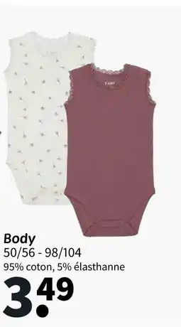 Wibra Body 95% coton offre