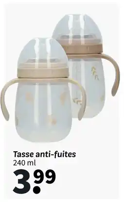 Wibra Tasse anti-fuites offre